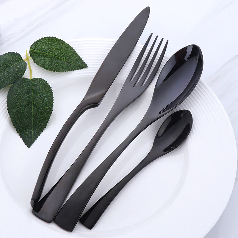 Smart Golden™ Jet-Black Dining Set