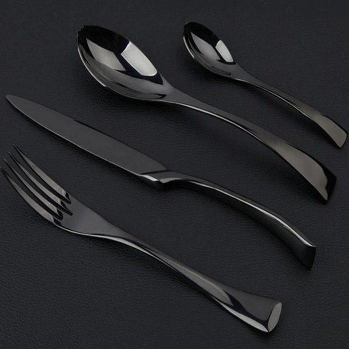 Smart Golden™ Jet-Black Dining Set
