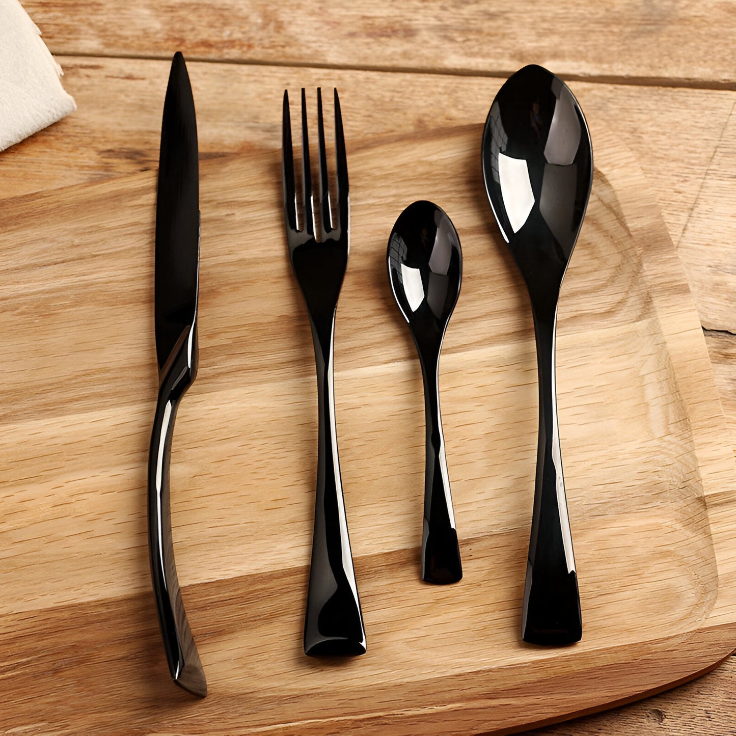 Smart Golden™ Jet-Black Dining Set