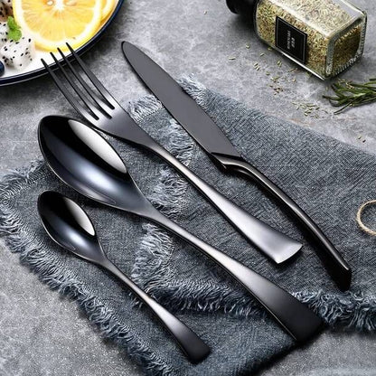 Smart Golden™ Jet-Black Dining Set