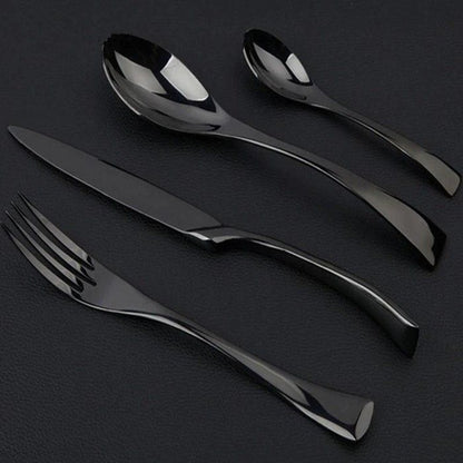 Smart Golden™ Jet-Black Dining Set